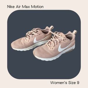 Size 9 - Nike Air Max Motion Particle Pink